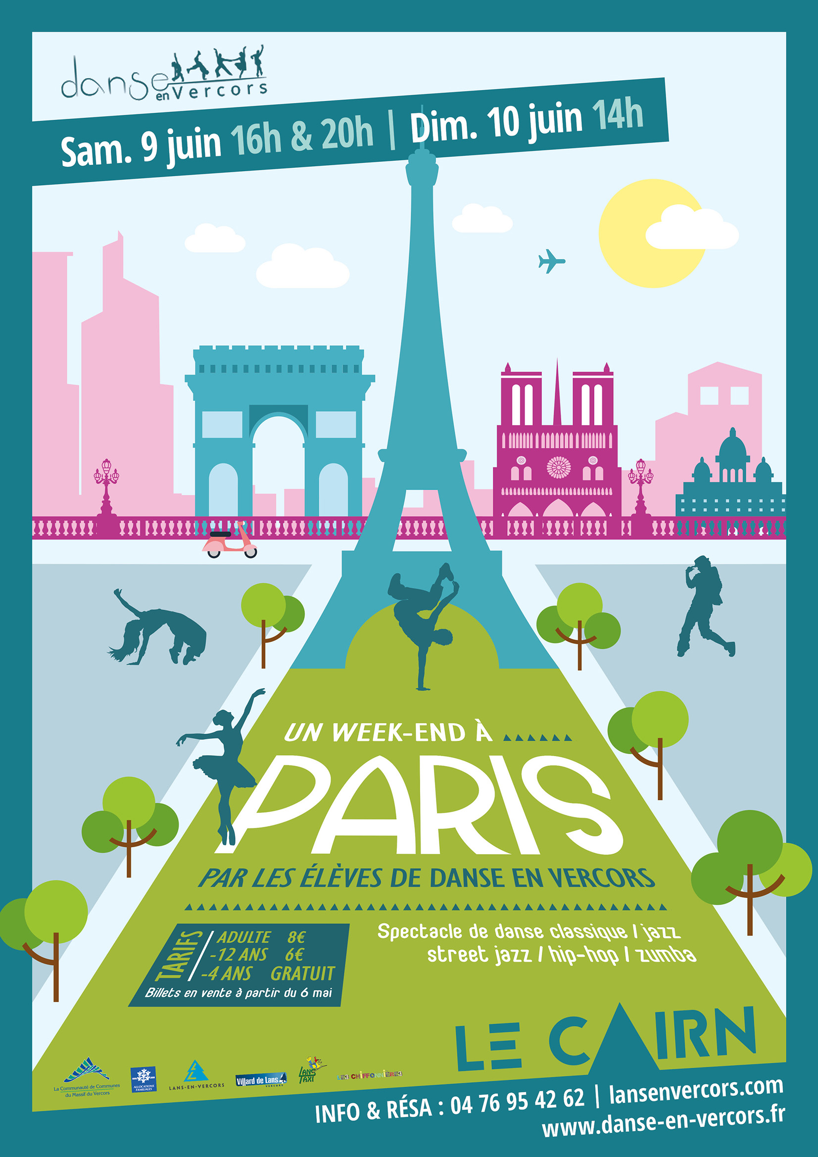 Spectacle « UN WEEK-END A PARIS » | Samedi 9 Et Dimanche 10 JUIN
