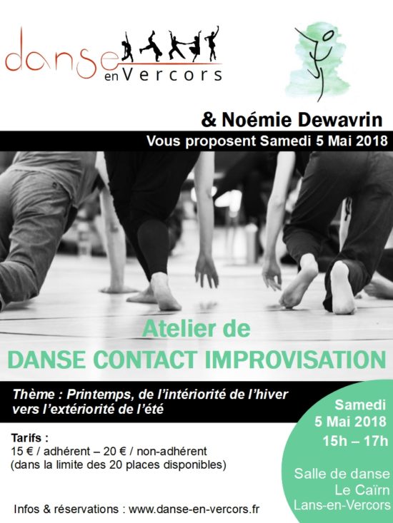 Atelier Danse Contact Improvisation Lans-en-Vercors